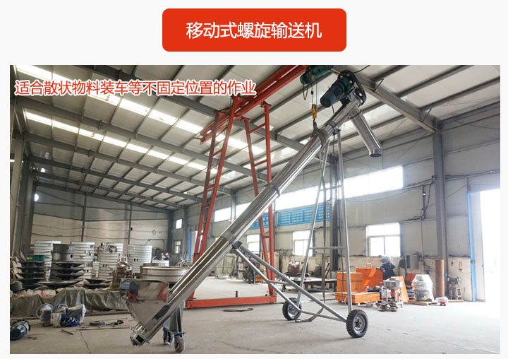 适合散狀物料裝車等不固定位置的作業